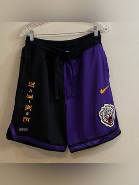 Nike x Atmos LeBron James "Hunt or Be Hunted" DNA Basketball Shorts Mens L RARE